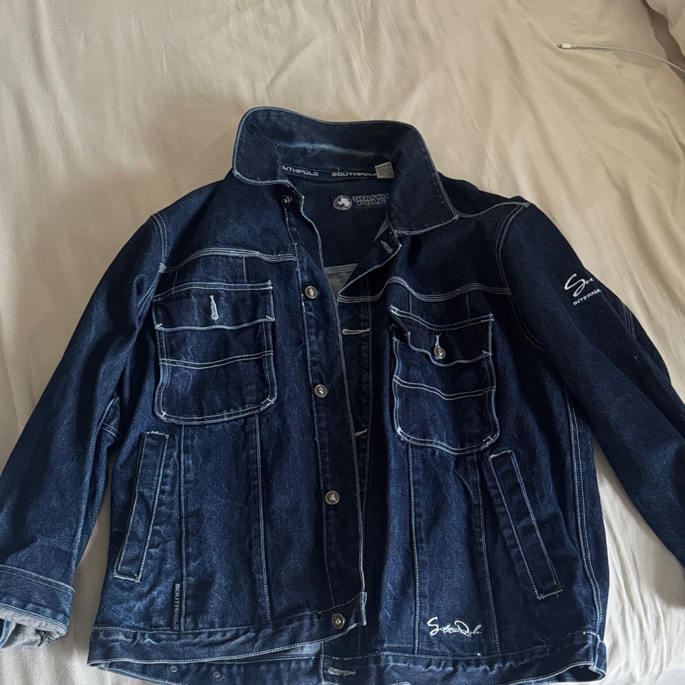 South Pole Dark Blue Denim Jacket